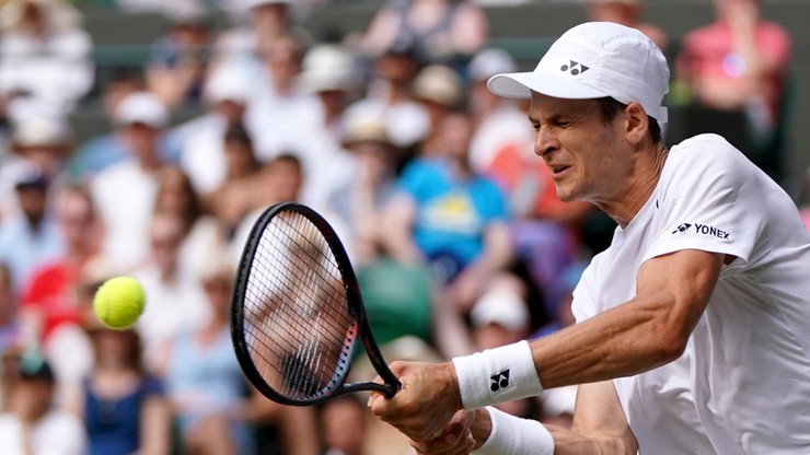 Wimbledon - Hurkacz przegrał z Djokovicem w 3. rundzie