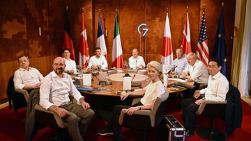 Przywódcy na szczycie G7 zakpili z Putina