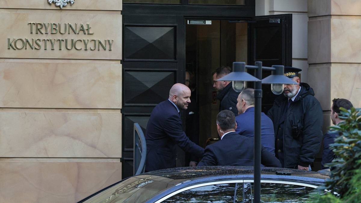 Karol Nawrocki przybył do Trybunału Konstytucyjnego