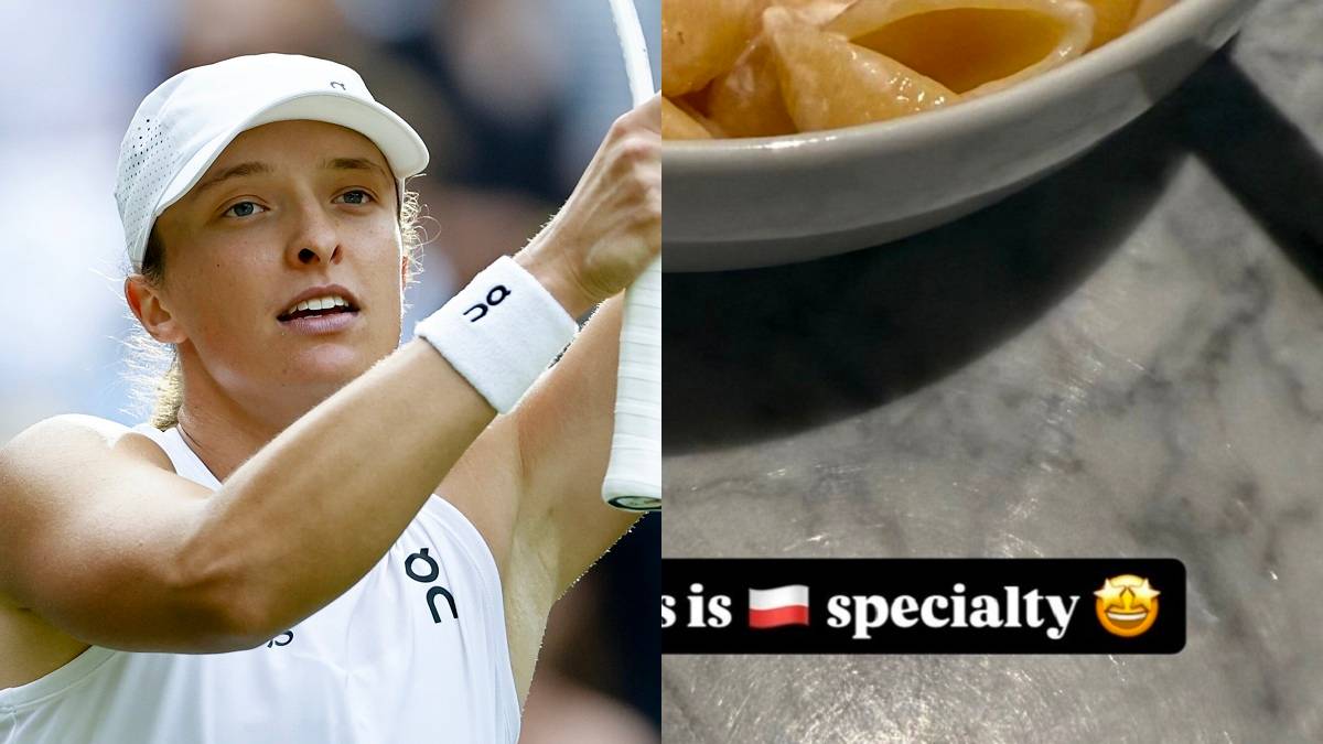 Iga Świątek pokazała, co je na kolację. "To polska specjalność"