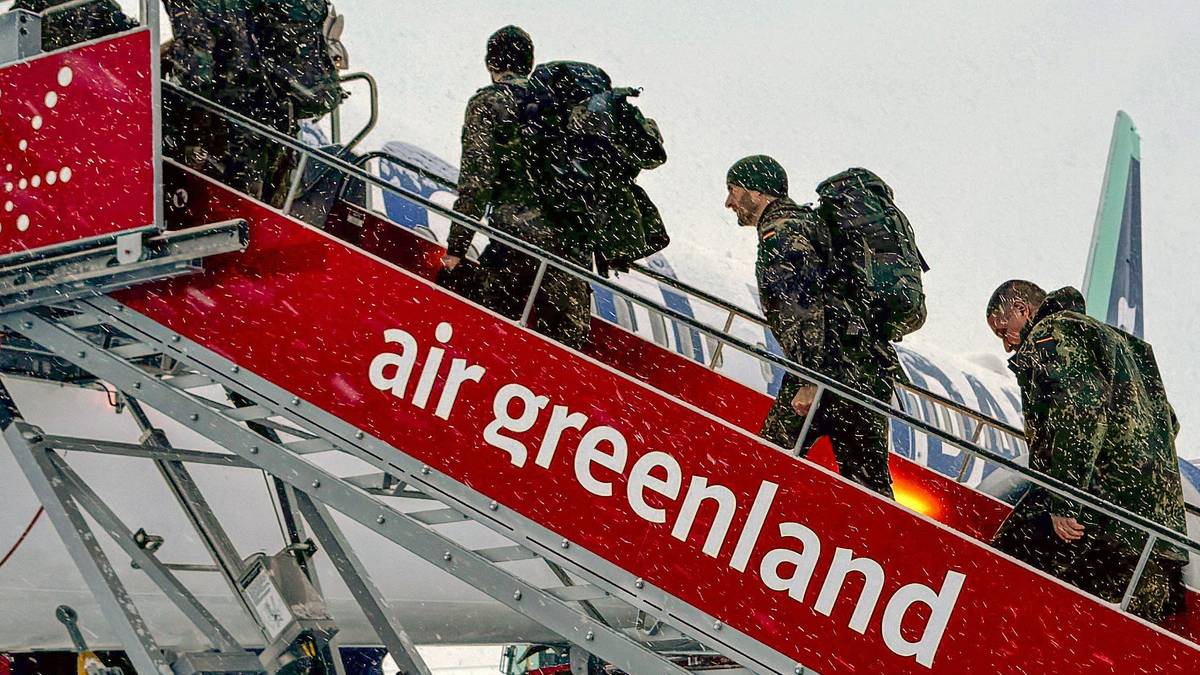 44-godzinna misja zakończona. Niemieccy żołnierze spędzili na Grenlandii dwa dni