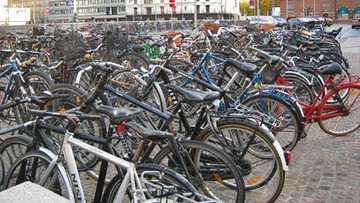 W Kopenhadze więcej rowerów niż samochodów