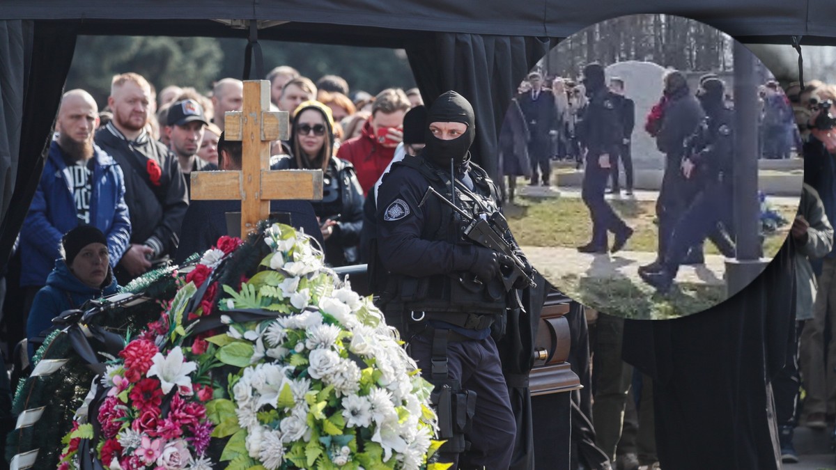 Rosja: Pogrzeb Tatarskiego w Moskwie. Ochrona, "tajemnicza kobieta" i Jewgienij Prigożyn