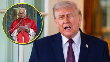 "Wziął chrześcijan za idiotów". Francuski dziennik krytycznie o słowach Trumpa