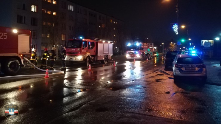 Śląskie: dwie ofiary pożaru w Czeladzi