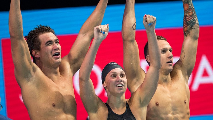 MŚ w pływaniu: Amerykanie ustanowili rekord świata w sztafecie mieszanej