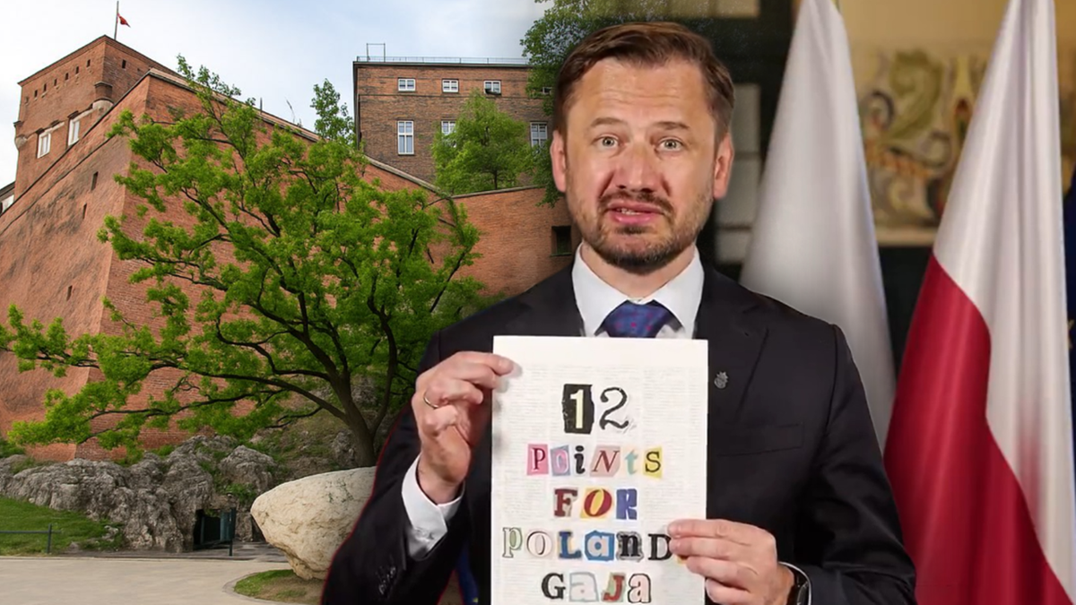 "Smok Wawelski porwany". Nietypowy apel prezydenta Krakowa