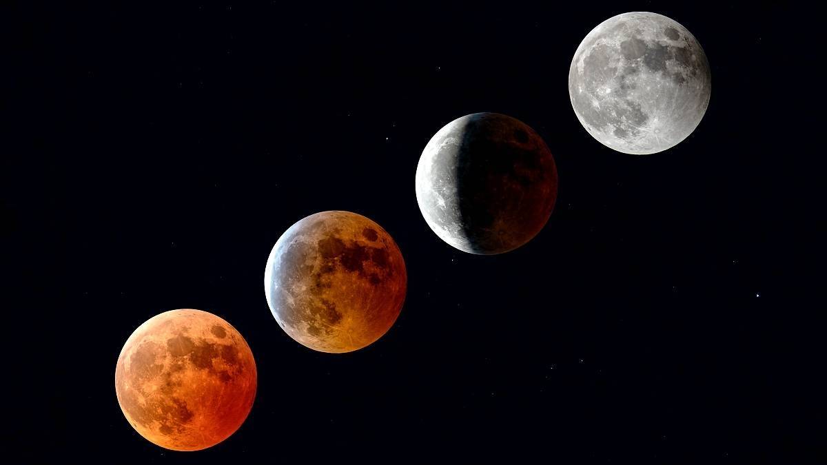 Oglądaj na żywo całkowite zaćmienie Księżyca. Piękny spektakl