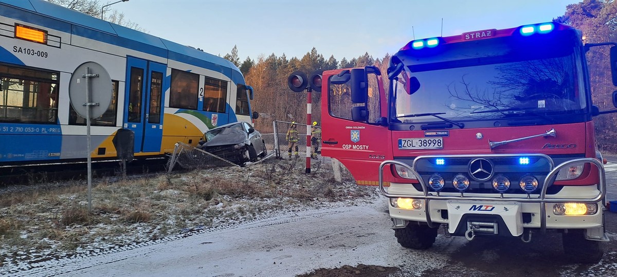 Wypadek kolejowy w Mostach