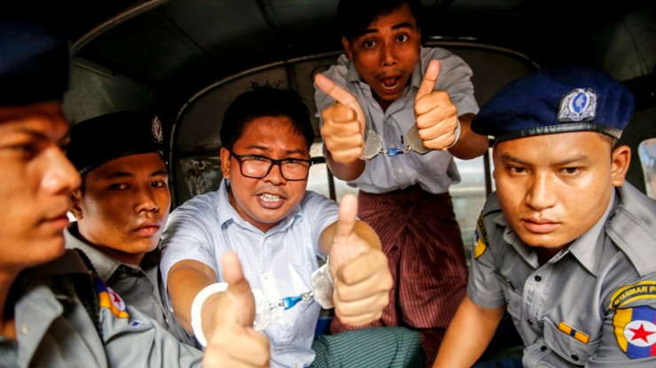 Amnestia w Mjanmie. Z więzień wypuszczono ponad 6 tys. osób, w tym dwóch dziennikarzy Reutera