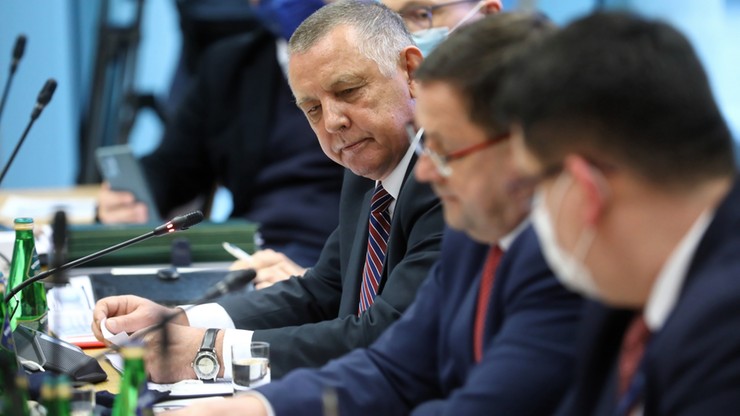 Marian Banaś i dyrektorzy NIK przed połączonymi komisjami kontroli państwowej i spraw zagranicznych