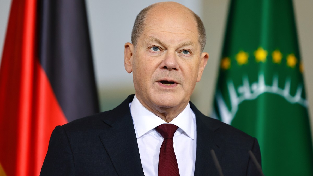 Olaf Scholz wezwał Władimira Putina do zakończenia inwazji na Ukrainę