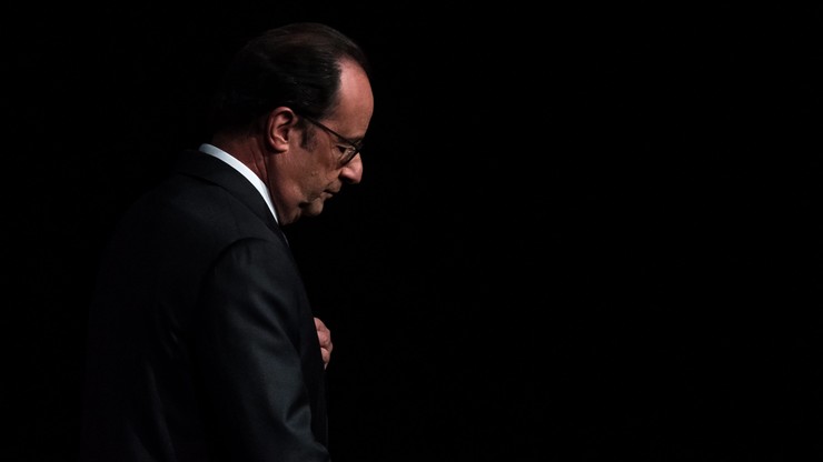 Rekordowo niskie notowania Hollande'a. Sondaż "Le Figaro"