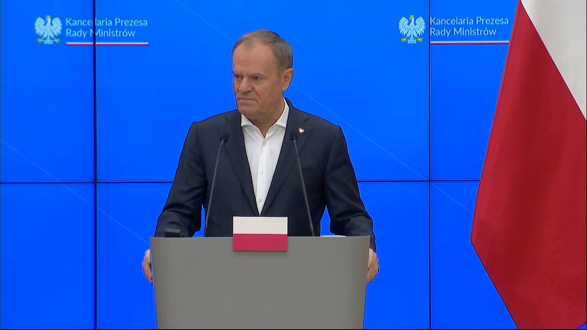 "Rosja planowała akty terroru powietrznego wobec Polski". Donald Tusk potwierdza