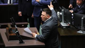 Jest decyzja ws. immunitetu Mentzena. Odpalił racę na Marszu Niepodległości
