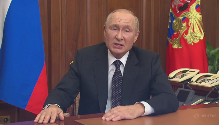 Władimir Putin: Ogłaszam częściową mobilizację w Rosji