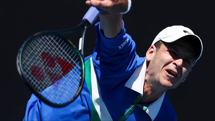 ATP w Dubaju: Hubert Hurkacz odpadł w 1/8 finału