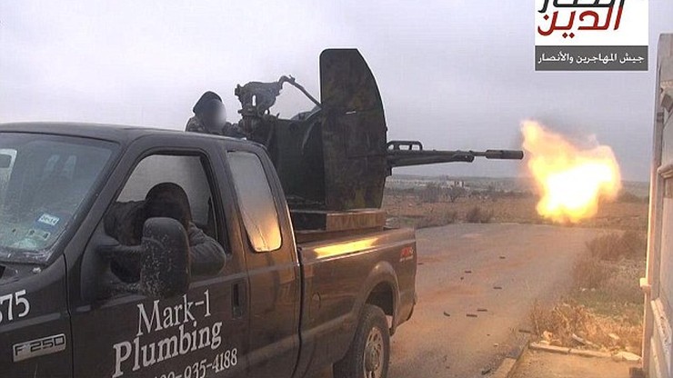 ISIS używało samochodu z… oznaczeniami firmy hydraulika z Teksasu. Otrzymał tysiąc gróźb