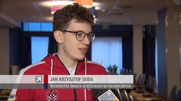 20-letni student z Wieliczki został wicemistrzem świata w szachach błyskawicznych