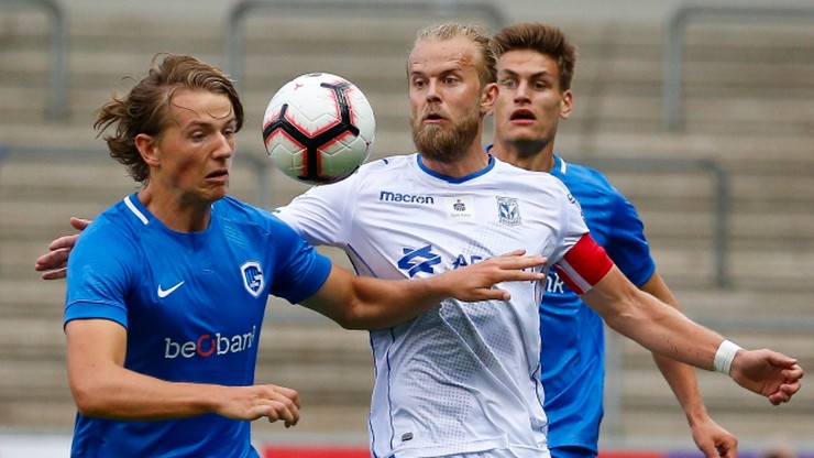 Liga Europy: KRC Genk - Lech Poznań 2:0. Skrót meczu