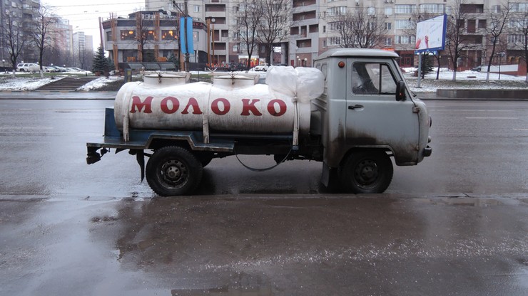 Mleko fałszowane przy pomocy gipsu i kredy. Horror żywnościowy w Rosji
