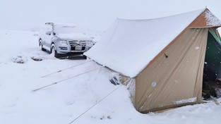 12.01.2020 09:00 Zima znów się pomyliła. Zamiast do Polski trafiła do Arabii Saudyjskiej. Biało zrobiło się też w Egipcie