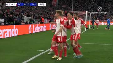 Bayern Monachium - Arsenal. Gol Joshuy Kimmicha