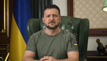 Zełenski reaguje na ostrzał Ukrainy. Ma komunikat do Rosjan