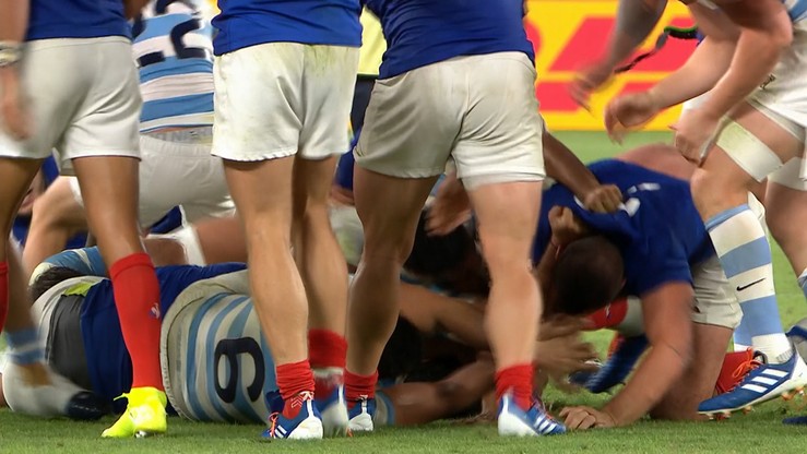 PŚ w rugby: Radość Francuzów przekształciła się w bijatykę. Emocje wzięły górę