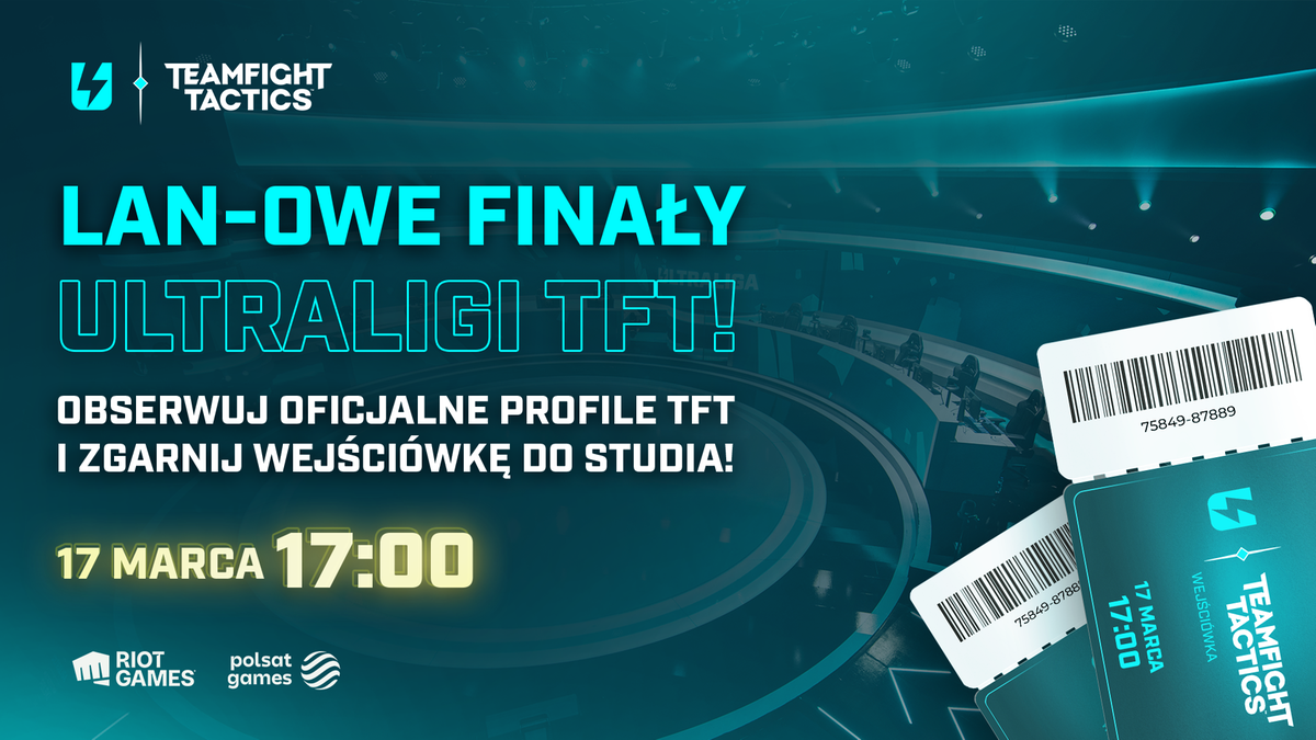 Finały 5. sezonu Ultraligi Mistrzostw Polski TFT już 17 marca