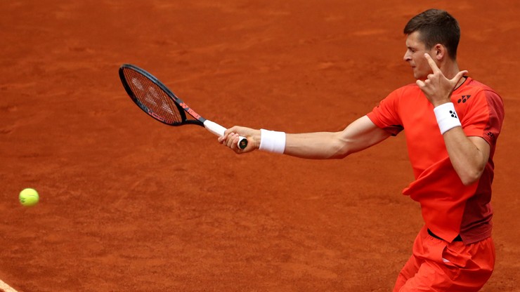 ATP w Lyonie: Hurkacz przegrał w pierwszej rundzie