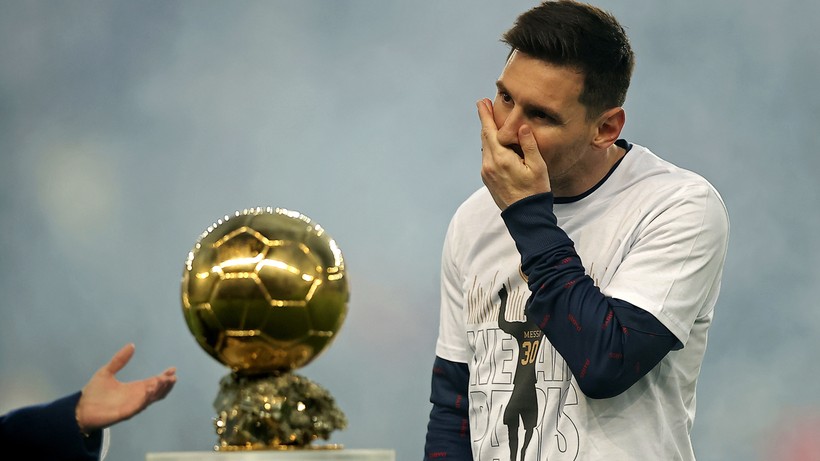 Zaskakujące pytanie syna Leo Messiego. "Dlaczego wygrałeś Złotą Piłkę?"