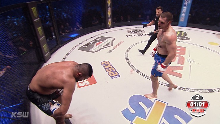 KSW 42: Rywal Wójcika... nie miał siły walczyć