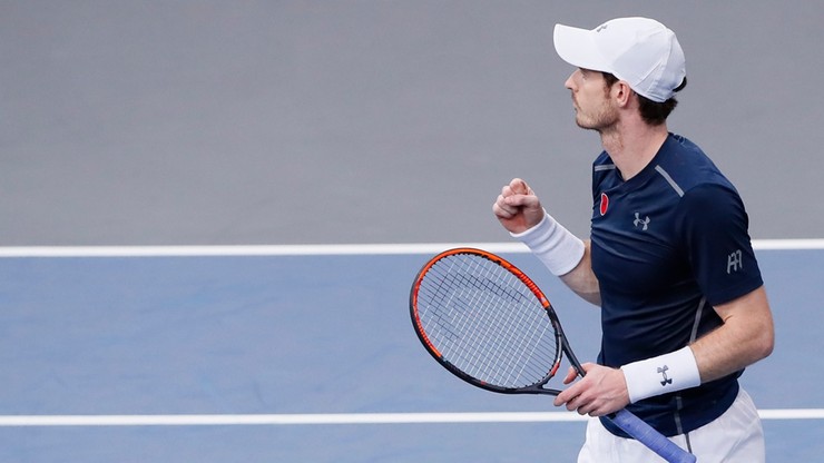 ATP w Paryżu: Murray blisko awansu na lidera rankingu