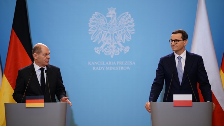 Nowy kanclerz Niemiec Olaf Scholz z wizytą w Polsce. Spotkanie z Mateuszem Morawieckim