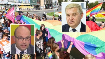 Wzajemne oskarżenia prezydenta Białegostoku i marszałka woj. podlaskiego. W tle "Marsz Równości"