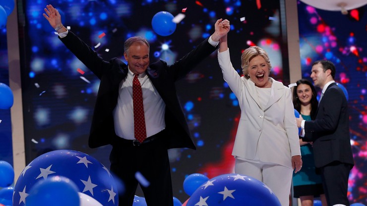 Clinton oficjalną kandydatką Demokratów w wyborach prezydenckich