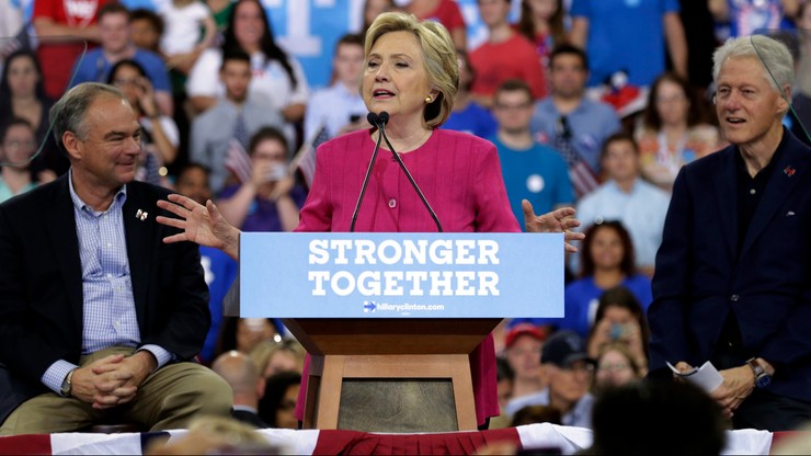 USA: Hillary Clinton wygrywa w sondażach przedwyborczych