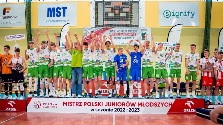 Złote drużyny polskiej siatkówki 2023! Kto zgarnął trofea w sezonie klubowym?