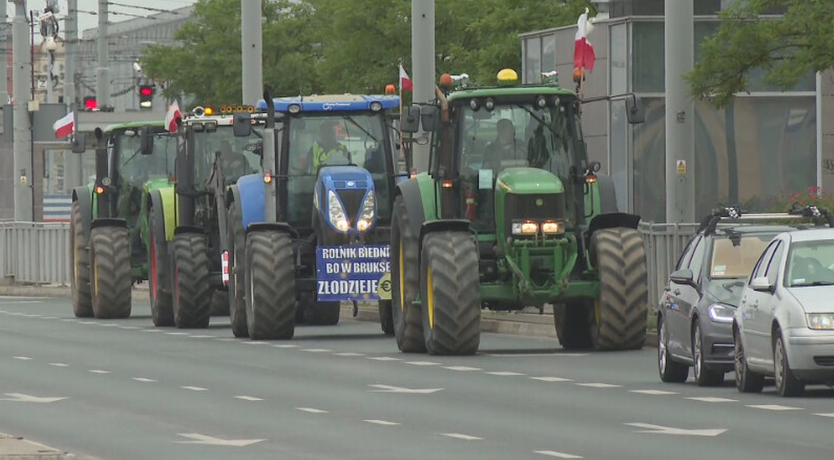 Wracają protesty rolników. Utrudnienia w Poznaniu, blokada koło Przemyśla