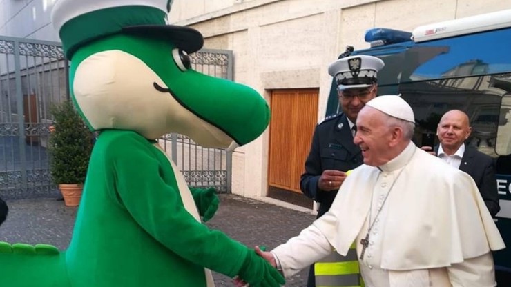 "Krokodyle" w Watykanie. Rozmowa z papieżem dotyczyła m.in. bezpieczeństwa na drogach