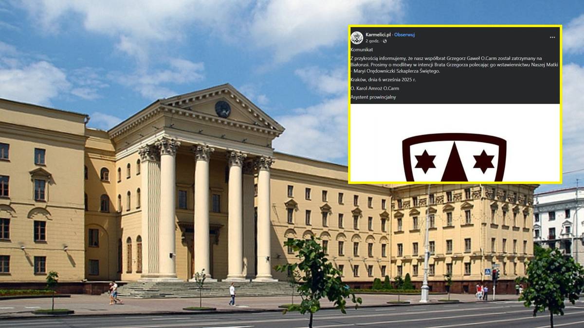 Polski zakonnik zatrzymany na Białorusi. Wspólnota zabrała głos