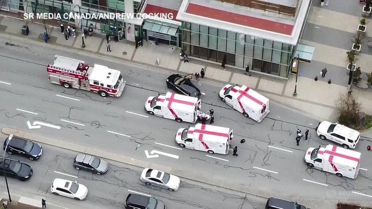 Atak nożownika w Kanadzie. Jedna osoba nie żyje, są ranni