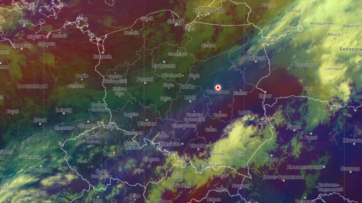 Pochmurnie i deszczowo w czwartek jest od rana. Z czasem warunki na południu kraju znacznie się pogorszą
