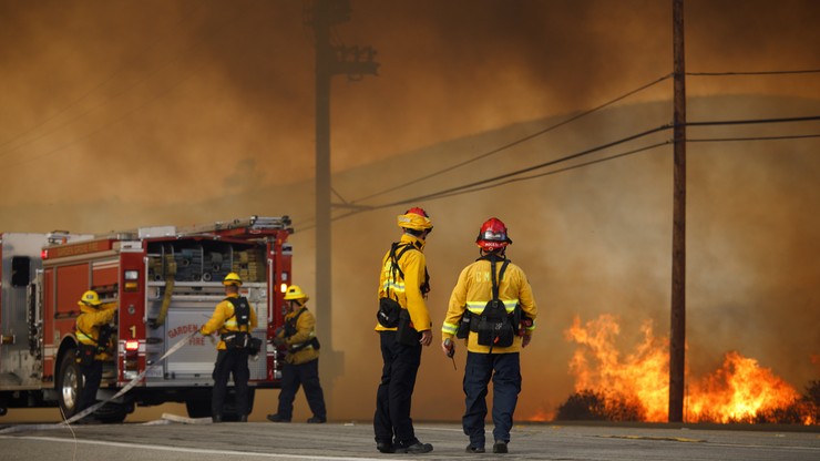 21 ofiar śmiertelnych pożarów w Kalifornii