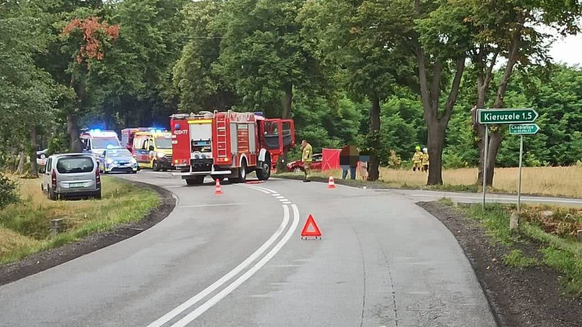 13-latek jechał z rodzicami, zginął na miejscu. Tragiczny wypadek w Chabielicach