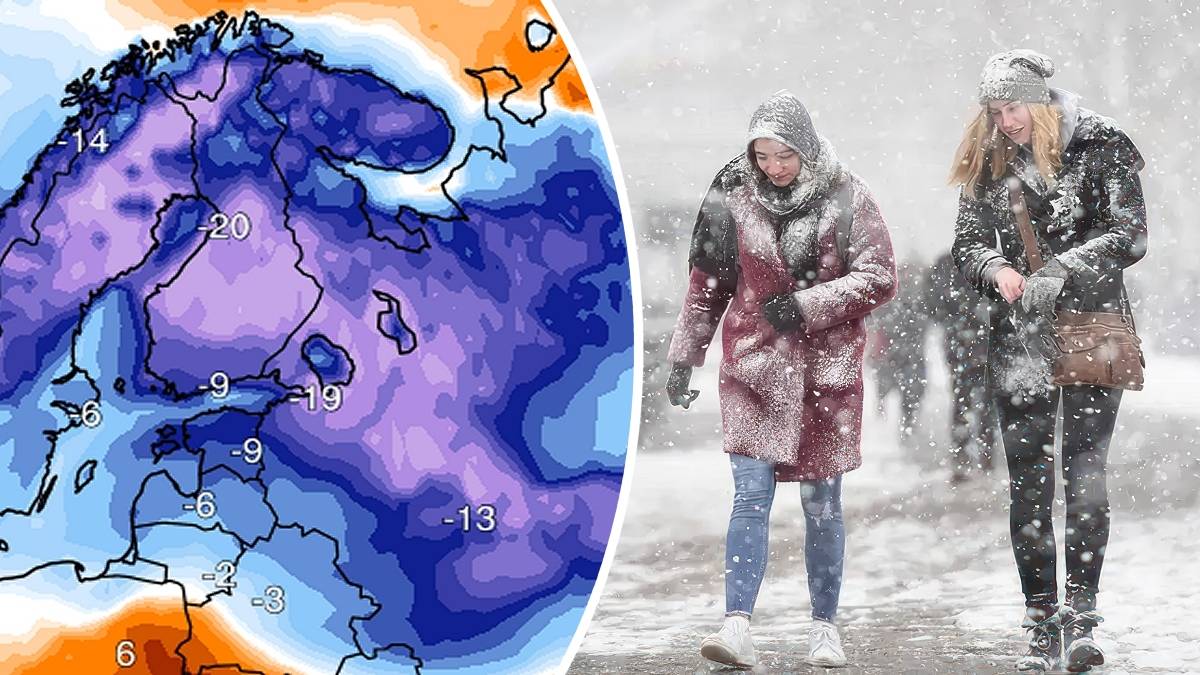 W październiku śnieg i mróz? Fot. Wxcharts.com / Pixabay.