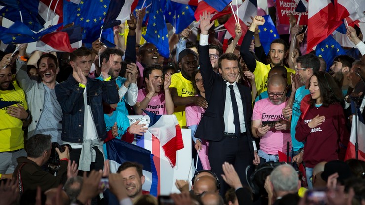 En Marche! Macrona może być największą partią we francuskim parlamencie