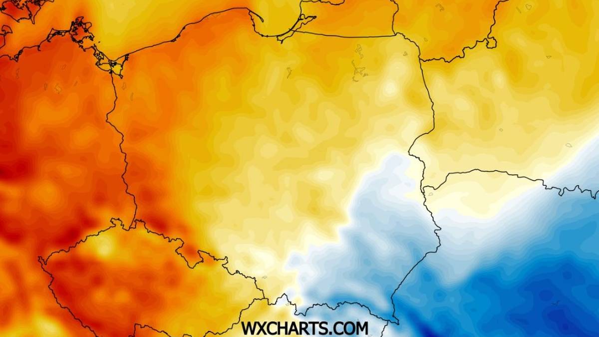 W piątek na zachodzie kraju temperatury zbliżą się do 20 st. C