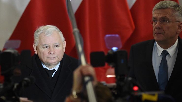"Zaczynamy posiedzenie Sejmu na sali plenarnej". Kaczyński po spotkaniu liderów